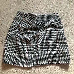 Forever 21 plaid wool skirt.